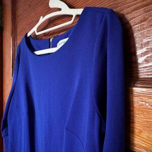 Calvin Klein dress, royal blue